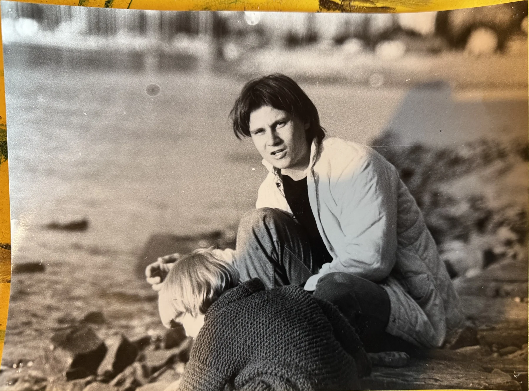 Michael Plötz mit seinem Sohn Daniel Plötz